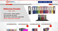 Desktop Screenshot of cartopel.com.ar